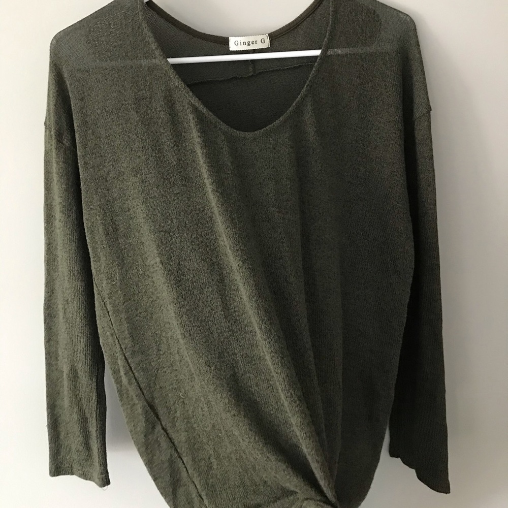 Olive green Sweater